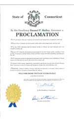 Connecticut Proclamation (2018)